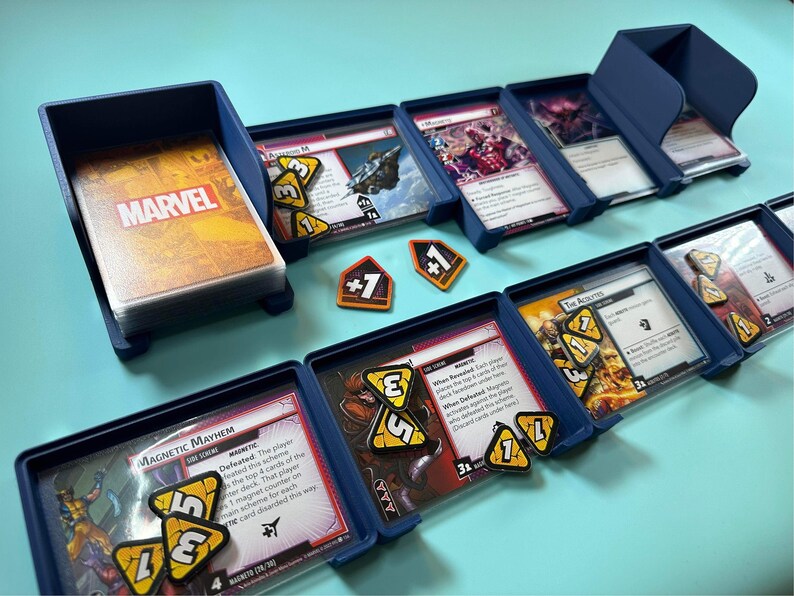 Marvel Champions Modular Encounter Trays unofficial Etsy
