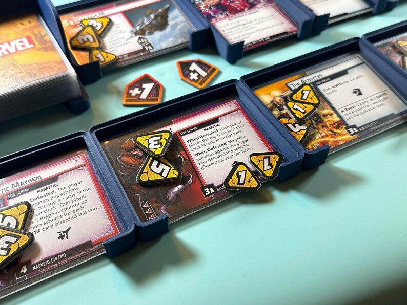Marvel Champions Modular Encounter Trays unofficial Etsy