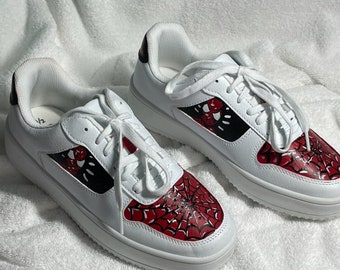Custom Hand Painted Spider-Man Shoes
