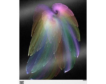 Wrapping Paper Wings Image