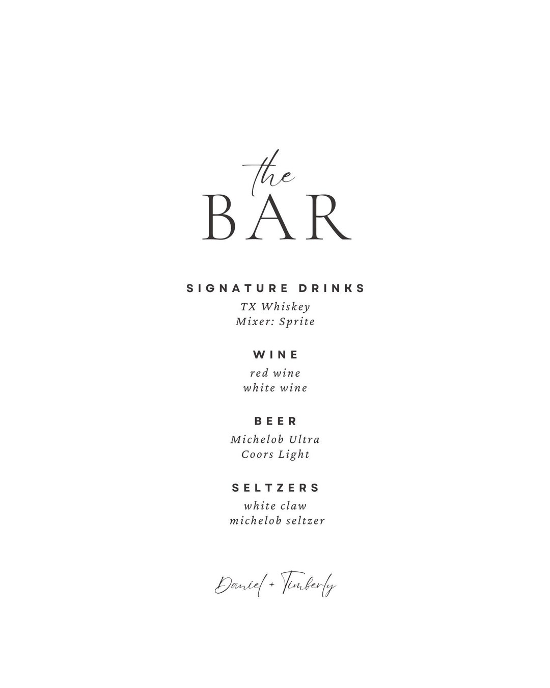 customizable-bar-menu-for-wedding-etsy