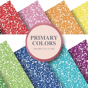 Composition Book Cover Digital Paper Composition Notebook Digital Paper Journal Pattern Planner Designs, School Notebook Digital Paper DP003
