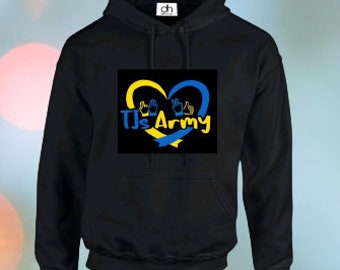 Tj's Army  unisex hoodie