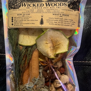 Kit de olla de cocción lenta WICKED WOODS para celebraciones de otoño