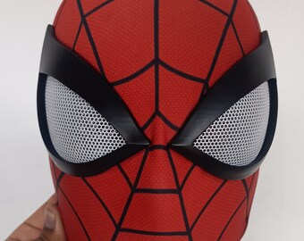 Mask Spiderman PS5 + Faceshell + Lens magnetics - Videogame Spiderman PS5