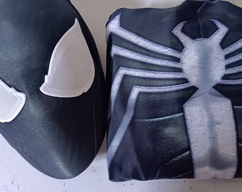 Venomized Spiderman Cosplay PS5 - Faceshell + Suit