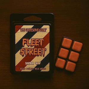 Barber Shop Wax Melts | Masculine Scents | Horror Movies | Earthy Wax Melts | Unique Scents | Fleet Street