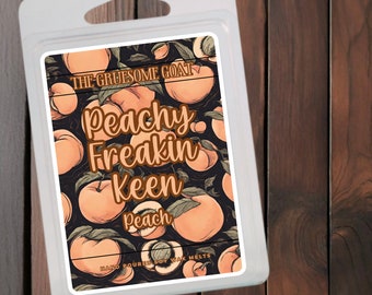 Peach Scented Wax Melts, Summer Fragrances | Peachy Freakin Keen