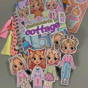 Montessori Busy Board: Paper Doll Quiet Book for Toddlers