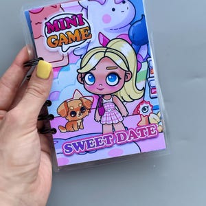 Toddler Busy Book: Katemade Paper Doll Activity Book