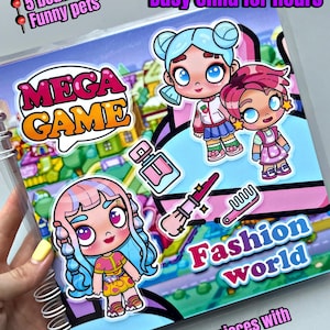 Fashion World Paper Doll Book: Interactive Avatar Game (PDF)