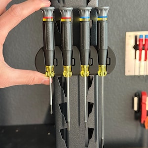 Magnetic "Snap-Fit" Bracket for Klein Tools Precision Set (4-12 Slot Variations)