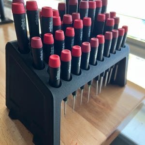 50+ Slot Desktop Stand for WIHA Precision Screwdrivers