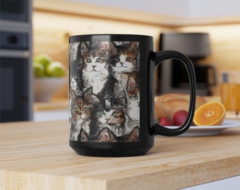 Cat Mama Coffee Mug: Adorable Cat Lover Drinkware