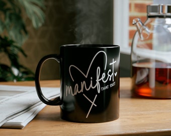 Manifestation Mug: Spiritual Affirmations, Gift for Empaths