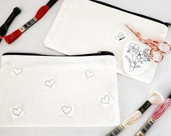 Transferencia de diseño de bolsa de lona con puntada y pegamento, estabilizador de bordado lavable, cadena de flores, patrón de bolsa de papel para disolver, patrón de bolsa de mano