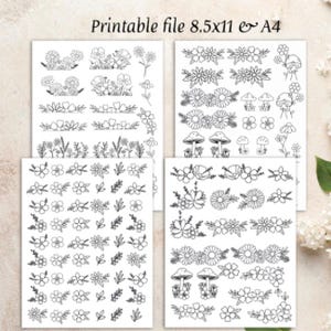 sticken pdf muster auflösen handstickerei print and stitch einfaches anfänger stickmuster blumen paar tasche und schuh bündel