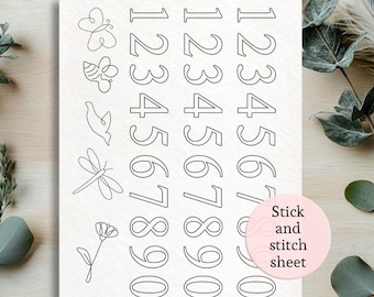 数字刺繍用フルシート、スティック＆ステッチ転写紙、ウォッシャブル刺繍安定剤、縫い付け用スティック＆ステッチ溶解紙