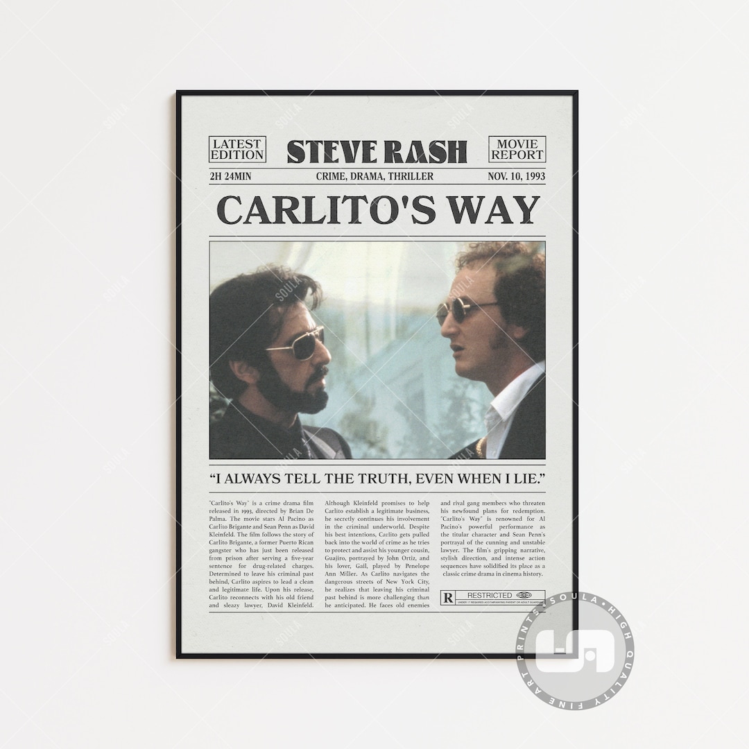 carlito-s-way-poster-brian-de-palma-retro-newspaper-movie-poster