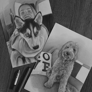 Graphite pencil portrait