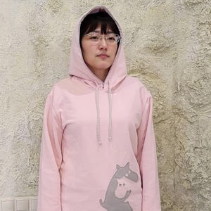 Women's warm suit. 80% cotton and 20% polyester. Fall, Winter, and Spring. Hippopotamuses.