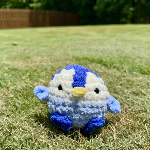 Crochet Penguin Plushie | Amigurumi Penguin | Desk Buddy | Unique Gift | Small Crochet Toy