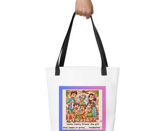 Hawaiian Auwe Family Drama Tote bag