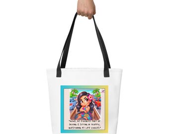 Hawaiian Auwe Life Choices Tote bag