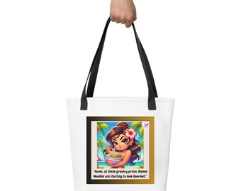Hawaiian Auwe Groceries Tote bag