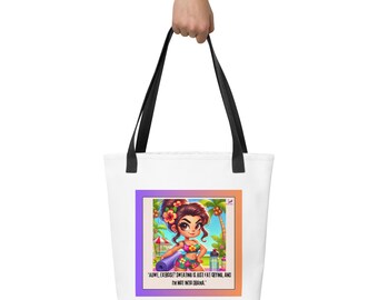Hawaiian Auwe Exercise Tote bag