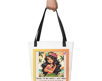 Hawaiian Auwe Bossy Tote bag