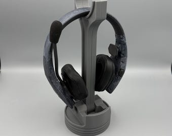 3D Printed Piston Rod Headset Stand – Gaming Computer Accessory