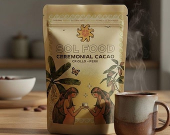 1kg Certified Organic Ceremonial Cacao - Peru