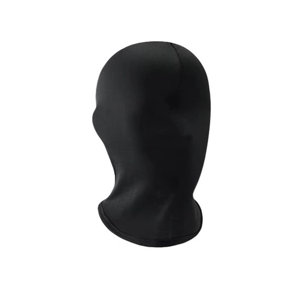 Máscara negra para cosplay, máscara de Halloween para fiesta, pasamontañas transpirable para motocicleta, cubrebocas, juego de rol