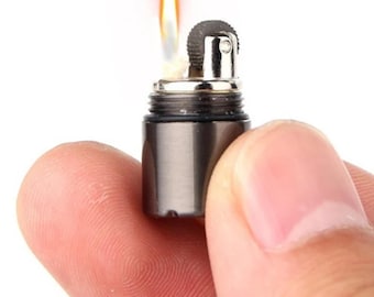 Realistic Miniatures | Mini Peanut Lighter and survival | Waterproof  Lighter (Fuel not Included) | Portable Camping Gear Tool