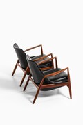 Mid-Century Teak Easy Chair | Original Black Leather Upholstery | Scandinavian Lounge Chair | Vintage Danish Modern Seating, home decor