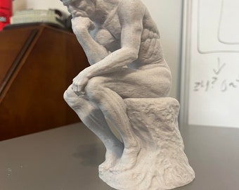 The Thinker Sculpture - Etsy