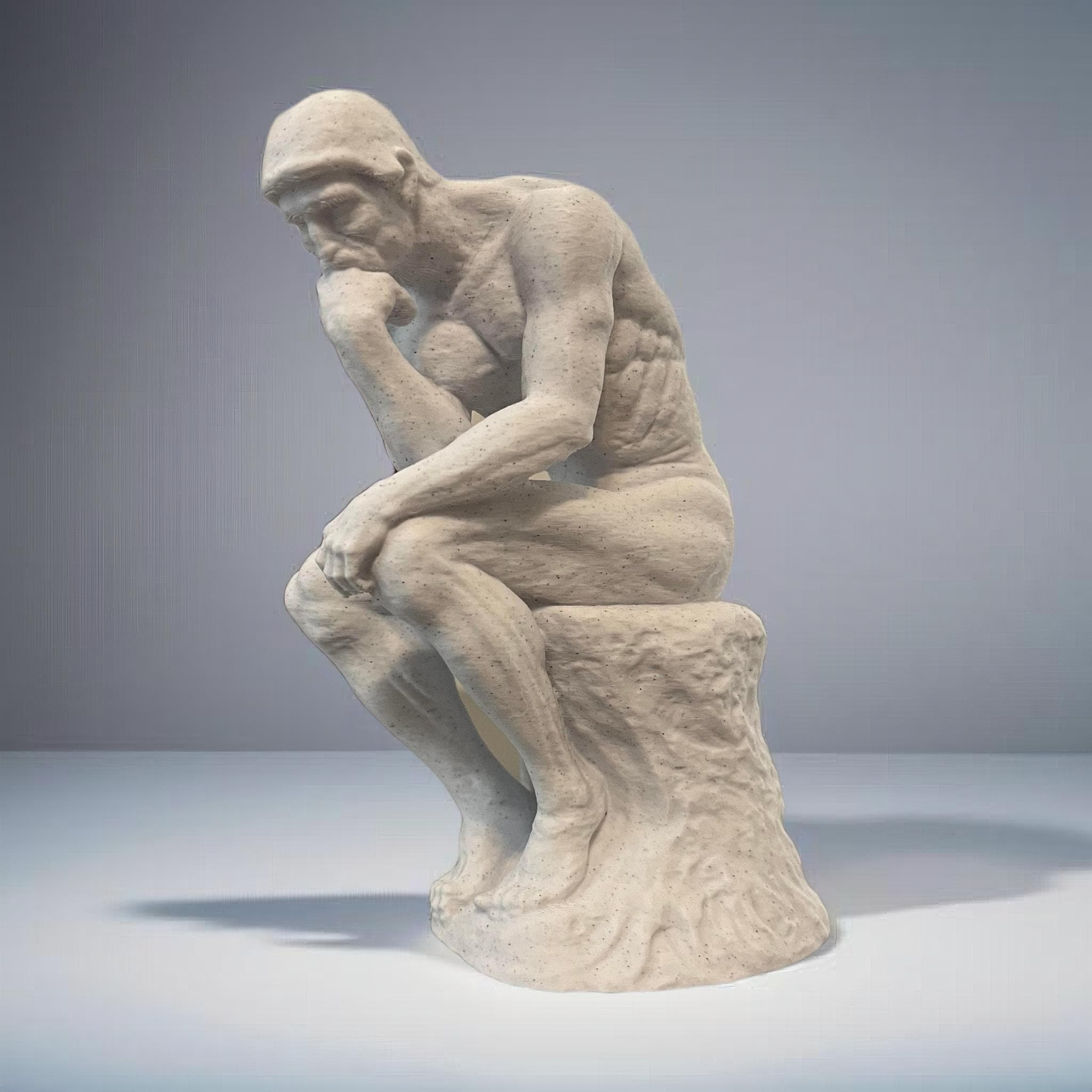 The Thinker Sculpture - Etsy