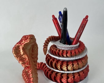 Articulated Snake & Vase