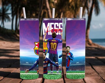 Tumbler 20 oz Lionel Messi Argentina