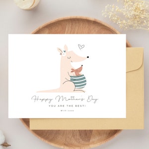 Tarjeta feliz del Día de la Madre, Tarjeta imprimible, Descarga instantánea, Tarjeta especial de la madre, Mejor mamá de todos los tiempos, Tarjeta para la madre, Tarjeta para mamá, Día de la mamá