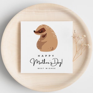 Tarjeta feliz del Día de la Madre, Día de la Mamá, tarjeta imprimible, descarga instantánea, tarjeta madre especial, mejor mamá de todos los tiempos, tarjeta para madre, tarjeta para mamá