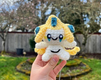 Jirachi Mini Crochet Amigurumi Pokemon Plush