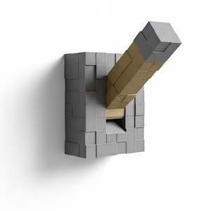 EU Minecraft Lever Light Switch cover