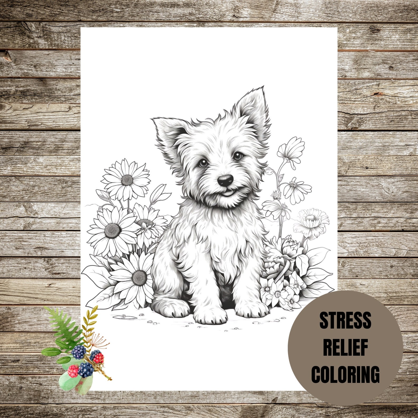 20 Dog Coloring Pages dog Coloring - Il 1588xN.5582219514 D7c7 