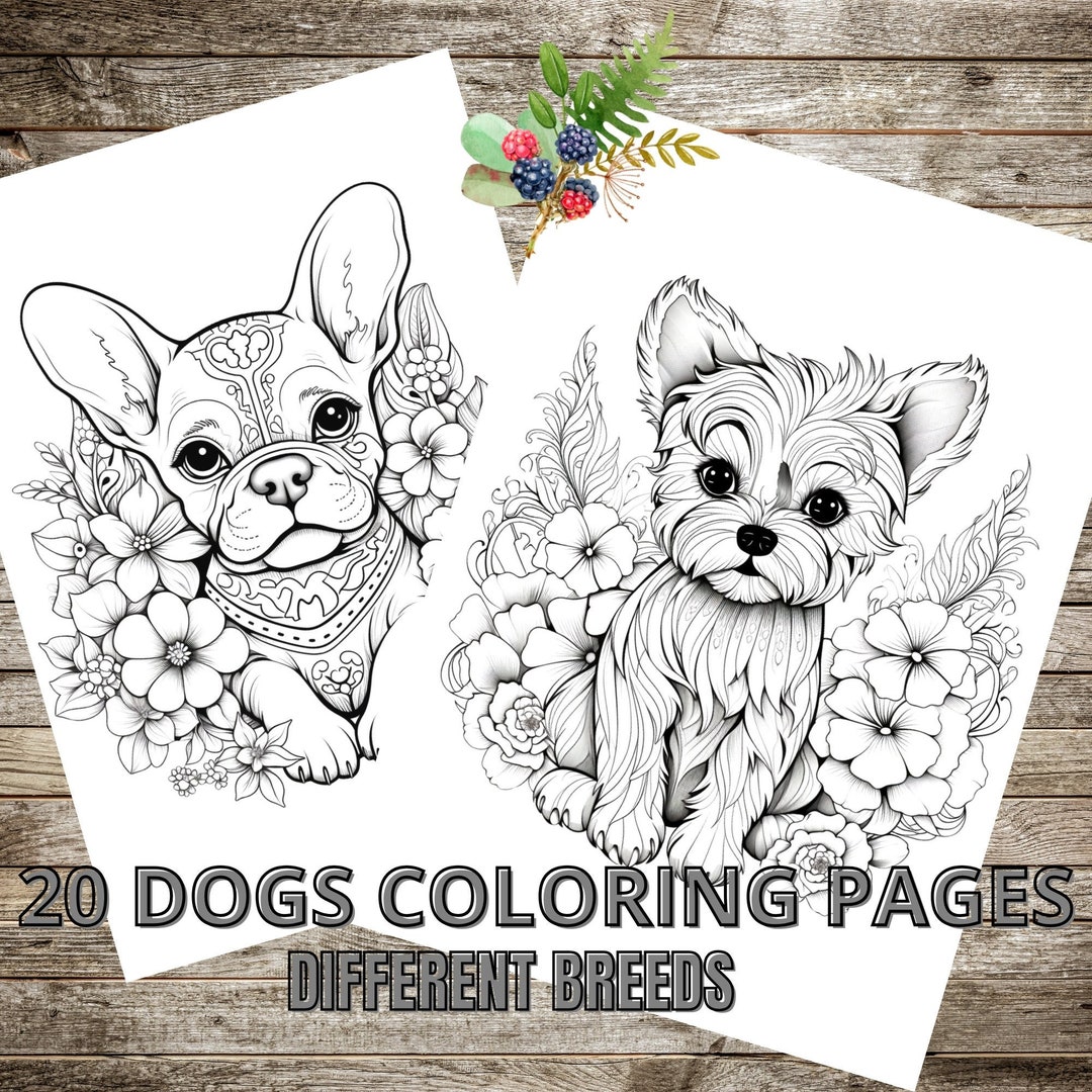 20 Dog Coloring Pages dog Coloring - Il 1080xN.5630342785 Sipu 