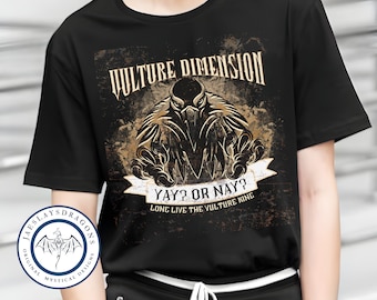 Vulture Dimension | Dnd Dice | D20 Dice | DnD TShirt | Funny Dnd | Gift for DM | Dungeons & Dragons | TTRPG | Dimension 20 | Fantasy High