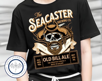 Die Seacaster Brauerei Co. | D&D Würfel | D20 Würfel | D&D TShirt | Abmaß 20| Böse Kinder | Dungeons & Dragons | Abmaß 20| Fantasie Hoch