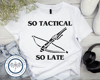So Tactical So Late | Abmessung 20 | D&D T-Shirt | TTRPG Shirt | Dungeon Master | Dnd | Geschenk für DM | Spielleiter | Fantasy High Junior High