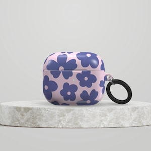 Retro AirPods Case Flowers | AirPods Case AirPods 1, AirPods 2, AirPods 3, AirPods 4, AirPods Pro & AirPods Pro 2